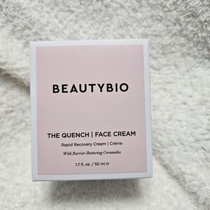BeautyBio's "The Quench Face Rapid Recovery Cream
